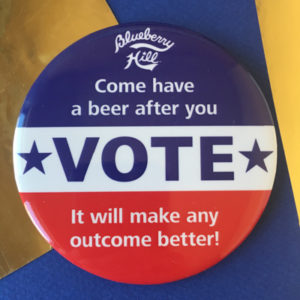 Blueberry Hill vote buttons