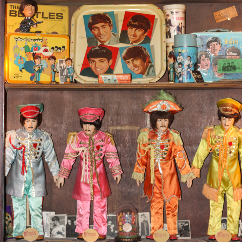 Blueberry Hill Beatles memorabilia