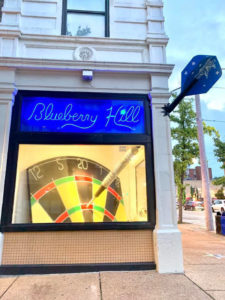 Blueberry Hill Display Window - Huge Dart and Dart Board